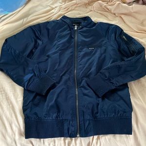 Navy Bomber Jacket